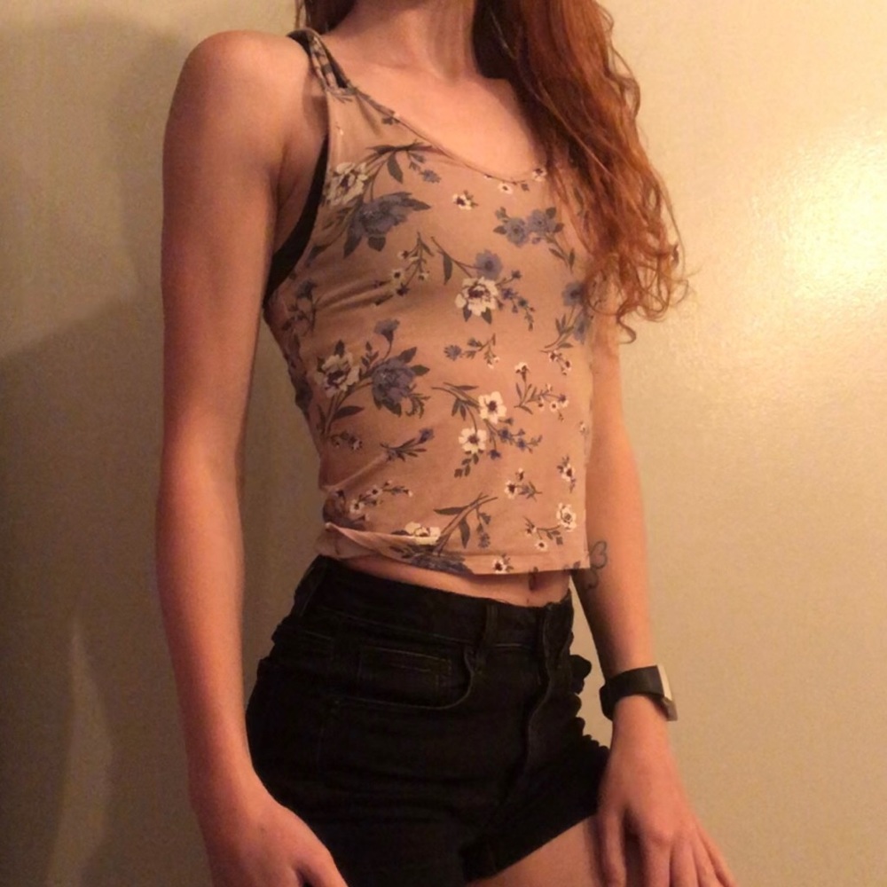 Floral American Eagle Tank top